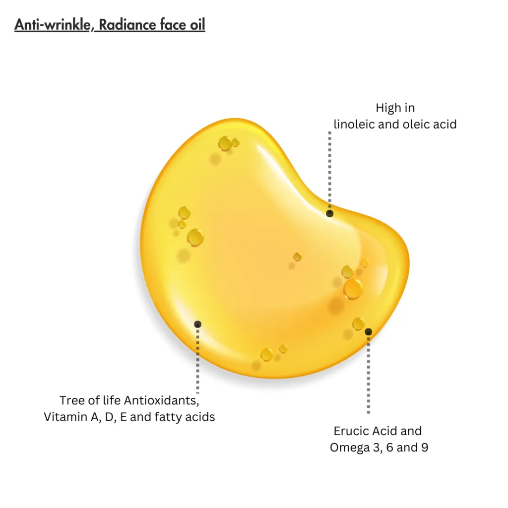 Radiant Face Oil – Baobab, Rose & Moringa for Glowing, Youthful Skin 14 5