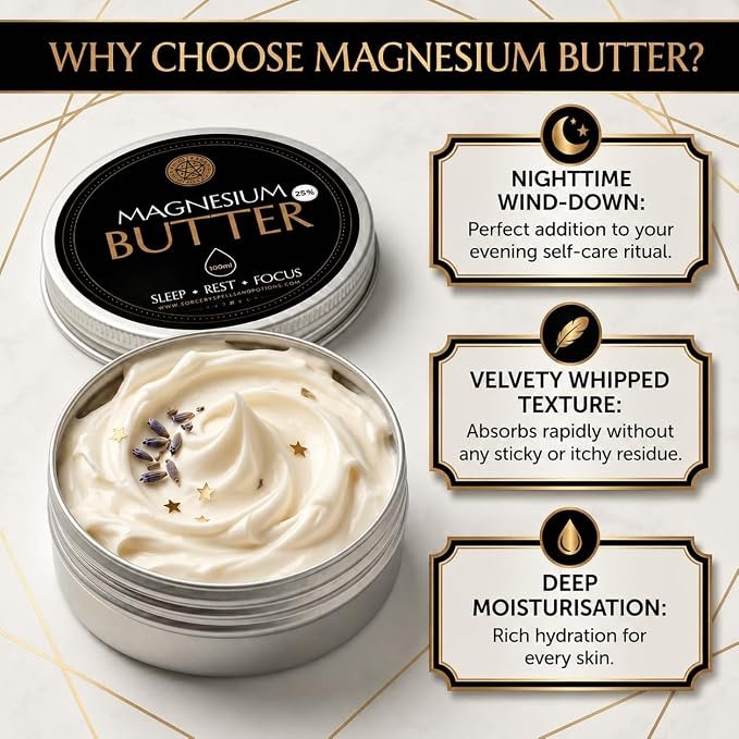 Magnesium Butter 25% to help Sleep Best for restless legs UK - Image 9