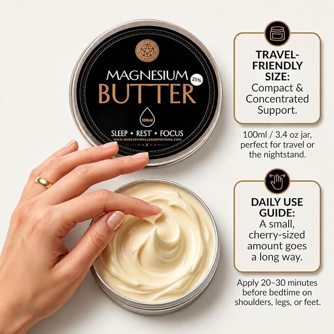Magnesium Butter 25% to help Sleep Best for restless legs UK - Image 6
