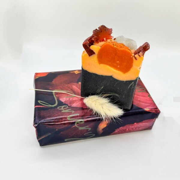 Fall Soap Duo – Handmade Autumn Soap with Orange & Spices