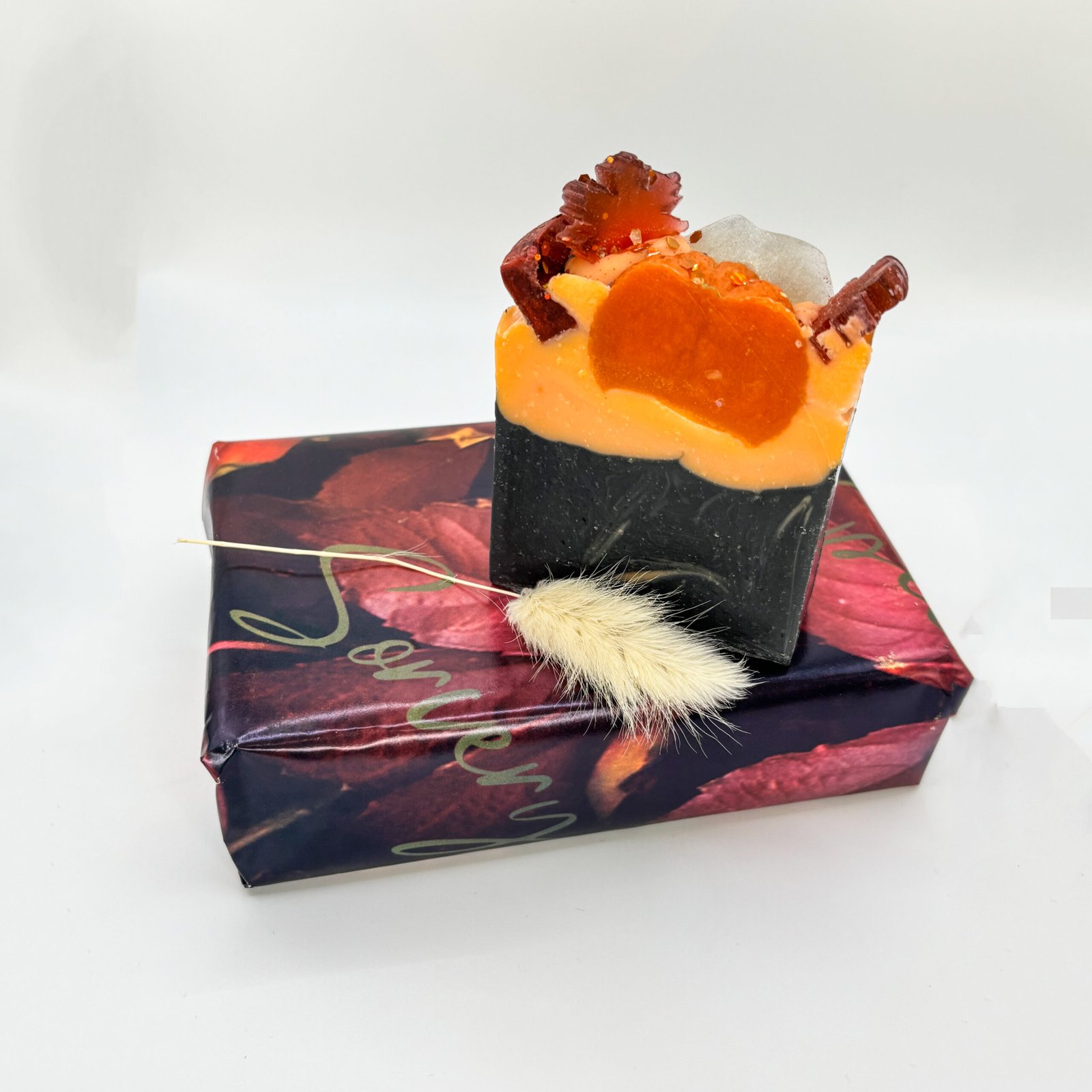 Fall Soap Duo – Handmade Autumn Soap with Orange & Spices